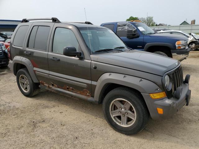 1J4GL38K65W666078 - 2005 JEEP LIBERTY RENEGADE GRAY photo 4