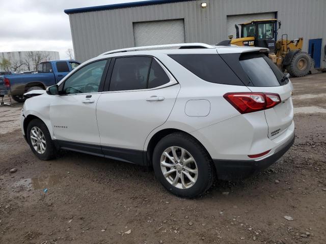 2GNAXSEV3J6132296 - 2018 CHEVROLET EQUINOX LT WHITE photo 2