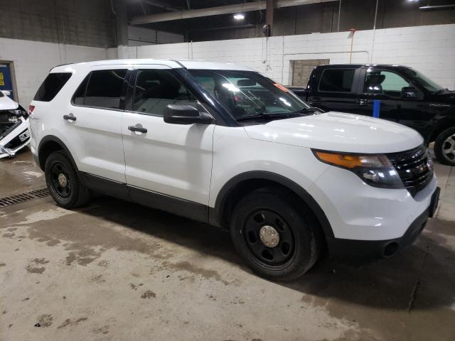 1FM5K8AR8FGC16203 - 2015 FORD EXPLORER POLICE INTERCEPTOR 白色 照片 4