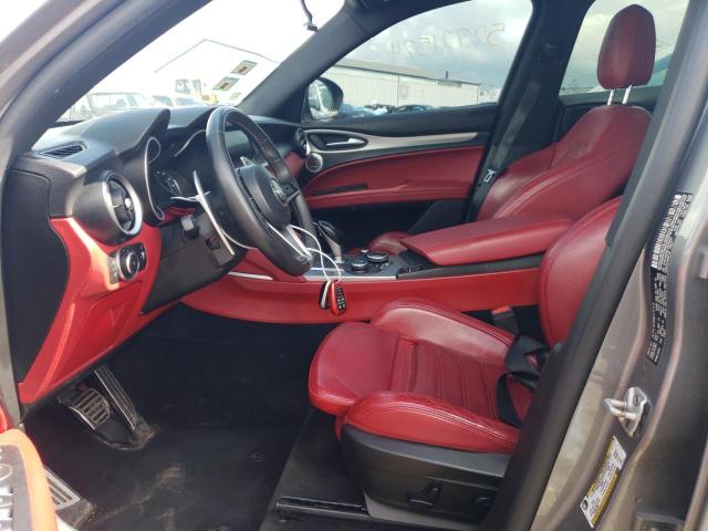 ZASFAKNN4J7B79702 - 2018 ALFA ROMEO STELVIO TI SPORT GRAY photo 7