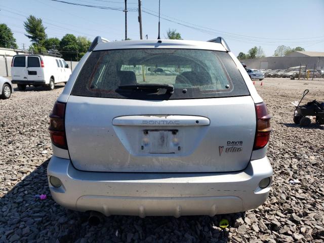 5Y2SL65866Z439936 - 2006 PONTIAC VIBE SILVER photo 6