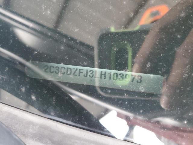 2C3CDZFJ3LH103973 - 2020 DODGE CHALLENGER R/T SCAT PACK RED photo 12