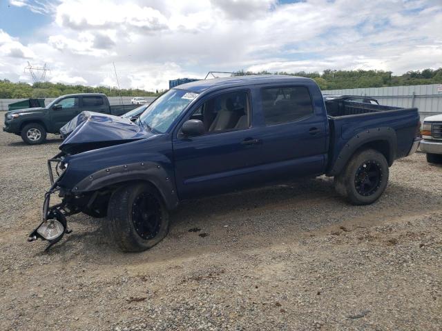 5TELU42N46Z155239 - 2006 TOYOTA TACOMA DOUBLE CAB BLUE photo 1