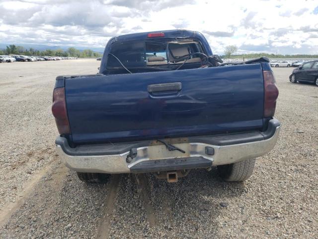 5TELU42N46Z155239 - 2006 TOYOTA TACOMA DOUBLE CAB BLUE photo 6