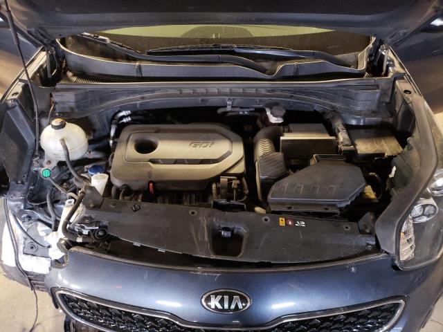 KNDPNCAC1H7174284 - 2017 KIA SPORTAGE EX BLUE photo 12