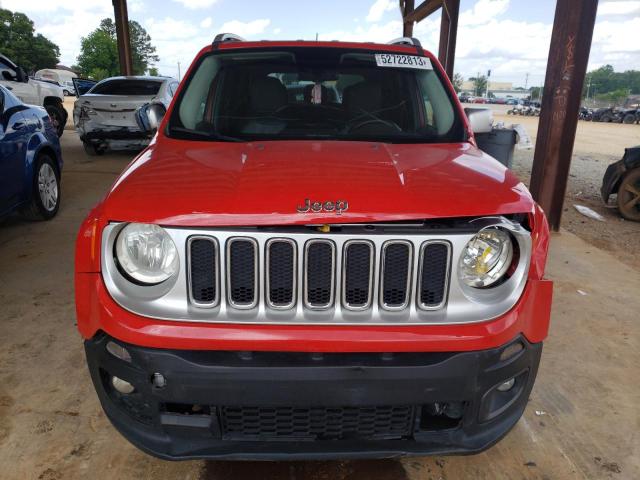 ZACCJADT8FPC09137 - 2015 JEEP RENEGADE LIMITED RED photo 5