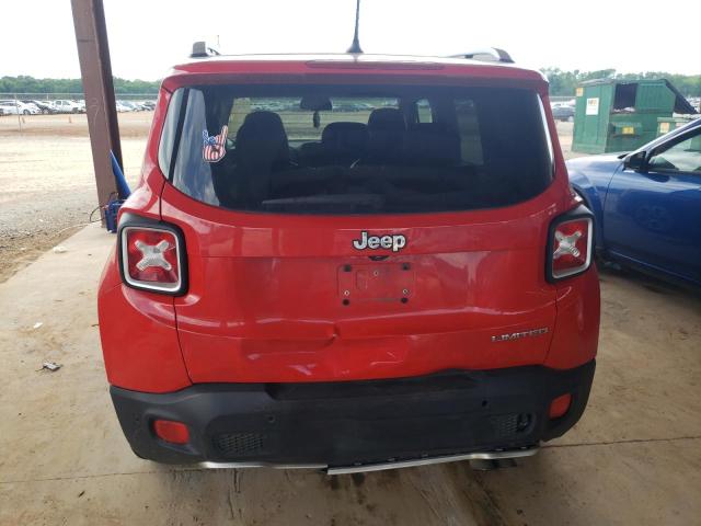 ZACCJADT8FPC09137 - 2015 JEEP RENEGADE LIMITED RED photo 6