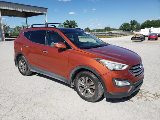 5XYZU3LB0FG293363 - 2015 HYUNDAI SANTA FE S ORANGE photo 4