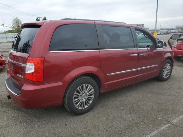 2C4RC1CGXDR512289 - 2013 CHRYSLER TOWN & COU TOURING L MAROON photo 3