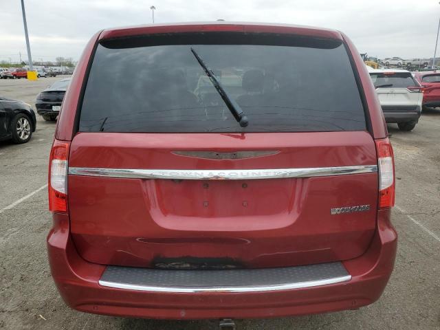 2C4RC1CGXDR512289 - 2013 CHRYSLER TOWN & COU TOURING L MAROON photo 6