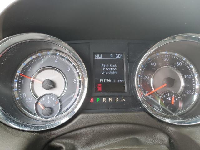 2C4RC1CGXDR512289 - 2013 CHRYSLER TOWN & COU TOURING L MAROON photo 9