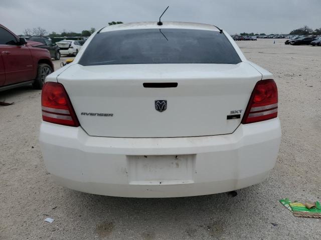 1B3LC56RX8N571194 - 2008 DODGE AVENGER SXT WHITE photo 6