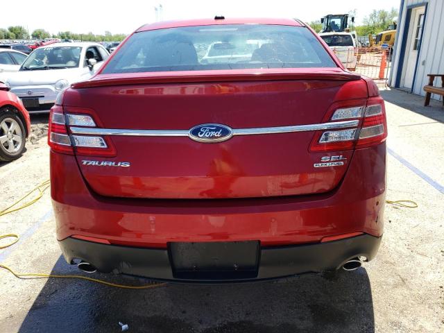 1FAHP2E86DG114581 - 2013 FORD TAURUS SEL BURGUNDY photo 6