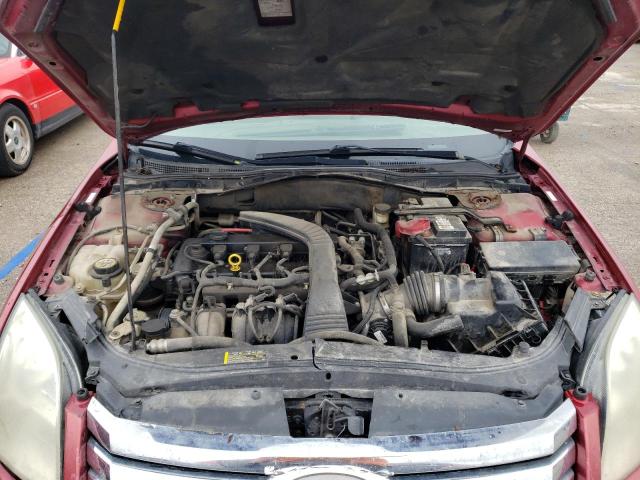 3FAHP08Z77R217062 - 2007 FORD FUSION SEL MAROON photo 11