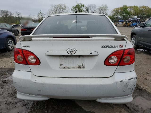 2T1BR32E95C426646 - 2005 TOYOTA COROLLA CE WHITE photo 6