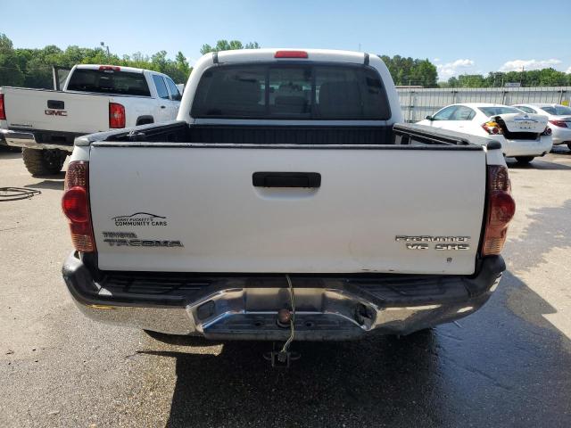 3TMJU62N78M053968 - 2008 TOYOTA TACOMA DOUBLE CAB PRERUNNER WHITE photo 6