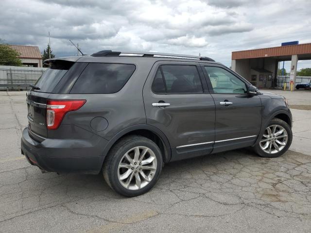 1FM5K8F8XFGA84044 - 2015 FORD EXPLORER LIMITED GRAY photo 3