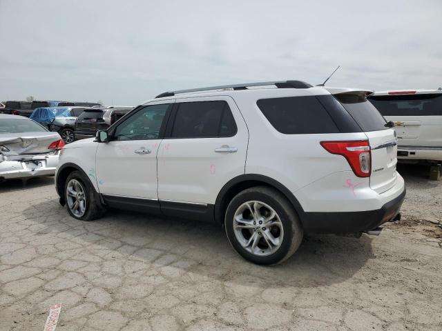 1FMHK8F82BGA54513 - 2011 FORD EXPLORER LIMITED WHITE photo 2