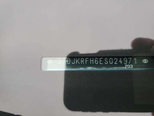 5TDJKRFH6ES024971 - 2014 TOYOTA HIGHLANDER XLE Mavi foto 14