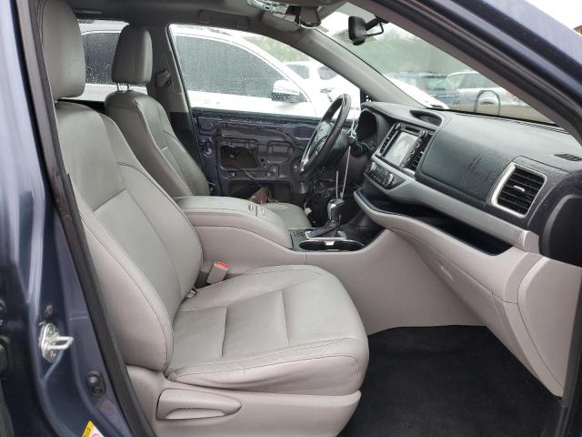 5TDJKRFH6ES024971 - 2014 TOYOTA HIGHLANDER XLE Mavi foto 7