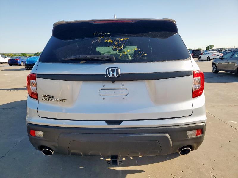 5FNYF7H55LB000804 - 2020 HONDA PASSPORT EXL SILVER photo 6