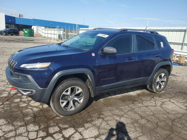1C4PJMBS2EW180250 - 2014 JEEP CHEROKEE TRAILHAWK 蓝色 照片 1