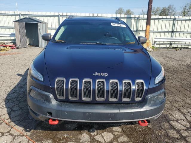 1C4PJMBS2EW180250 - 2014 JEEP CHEROKEE TRAILHAWK 蓝色 照片 5