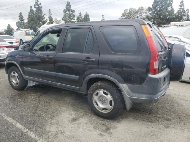 JHLRD684X4C006448 - 2004 HONDA CR-V LX BLACK photo 2