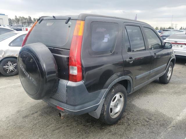 JHLRD684X4C006448 - 2004 HONDA CR-V LX BLACK photo 3