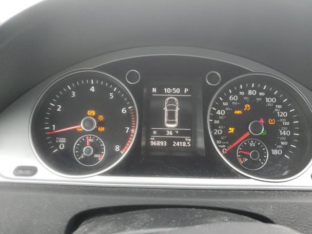 WVWBP7AN0GE516895 - 2016 VOLKSWAGEN CC BASE WHITE photo 9