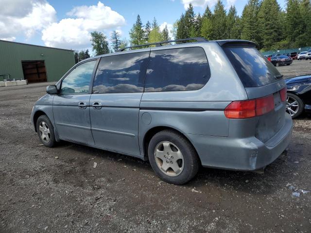 2HKRL18641H005526 - 2001 HONDA ODYSSEY EX BLUE photo 2