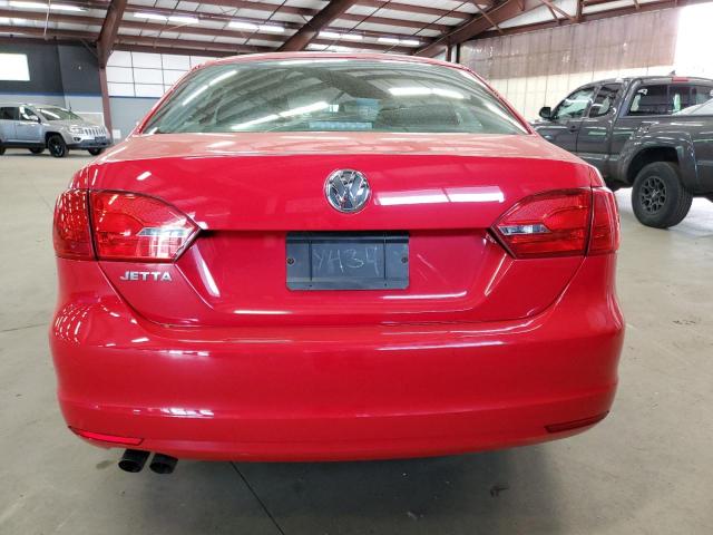 3VW2K7AJ0DM370237 - 2013 VOLKSWAGEN JETTA BASE أحمر صورة 6