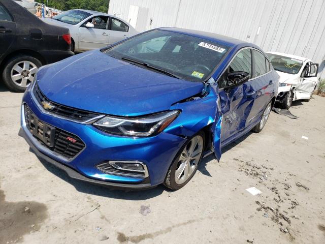 1G1BG5SM7G7322209 - 2016 CHEVROLET CRUZE PREMIER BLUE photo 1