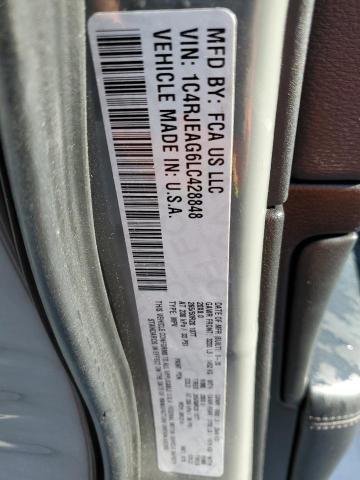 1C4RJEAG6LC428848 - 2020 JEEP GRAND CHER LAREDO GRAY photo 14