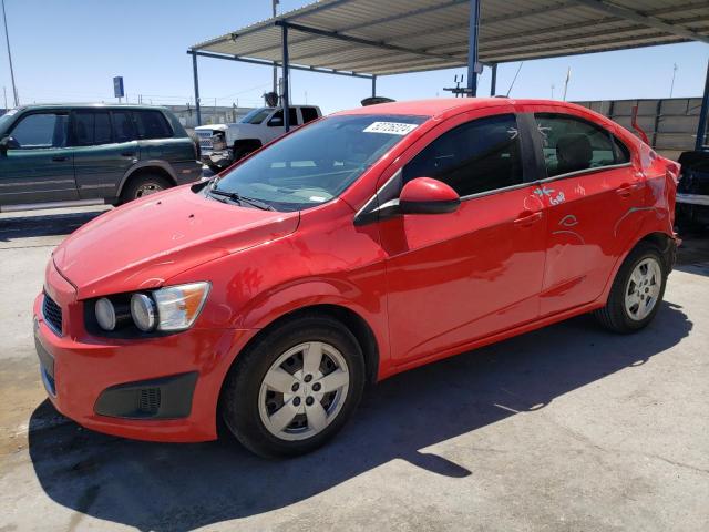 1G1JA5SH8F4219932 - 2015 CHEVROLET SONIC LS RED photo 1