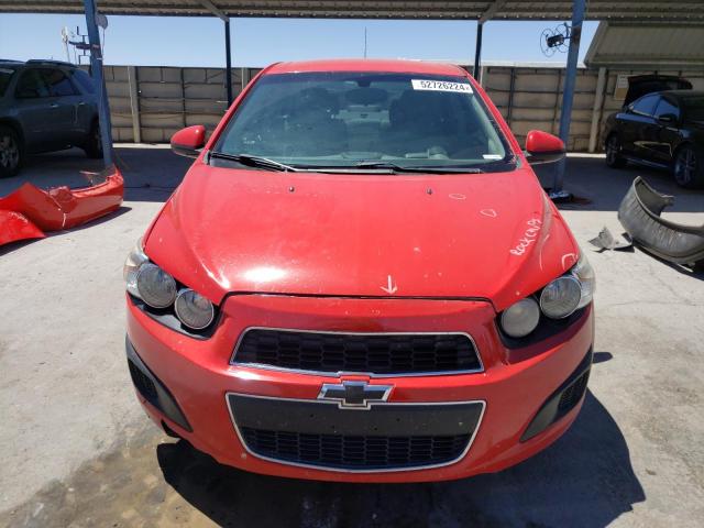 1G1JA5SH8F4219932 - 2015 CHEVROLET SONIC LS RED photo 5