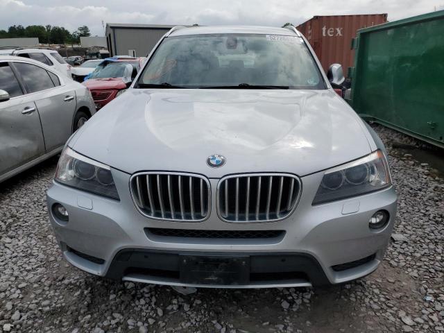 5UXWX5C55CL722981 - 2012 BMW X3 XDRIVE28I SILVER photo 5