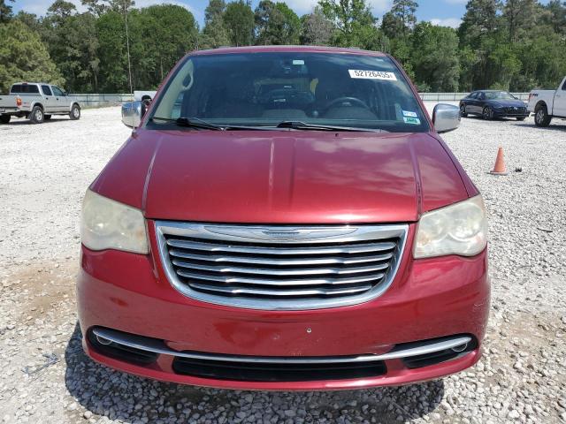 2C4RC1CG8DR614450 - 2013 CHRYSLER TOWN & COU TOURING L MAROON photo 5