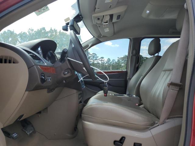 2C4RC1CG8DR614450 - 2013 CHRYSLER TOWN & COU TOURING L MAROON photo 7