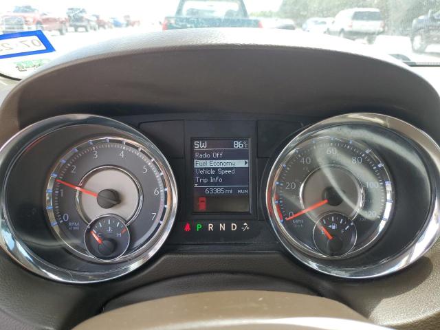 2C4RC1CG8DR614450 - 2013 CHRYSLER TOWN & COU TOURING L MAROON photo 9