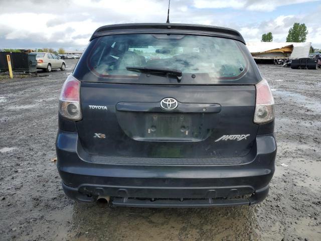 2T1KR30E88C714312 - 2008 TOYOTA COROLLA MA XR BLACK photo 6