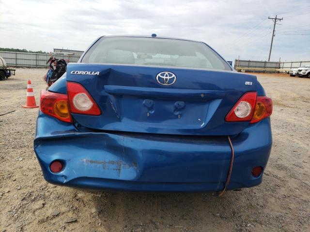 1NXBU40E69Z064190 - 2009 TOYOTA COROLLA BASE BLUE photo 6