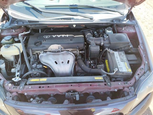 JTKDE167480221795 - 2008 TOYOTA SCION TC PURPLE photo 11