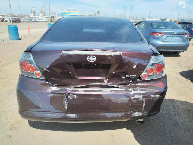 JTKDE167480221795 - 2008 TOYOTA SCION TC PURPLE photo 6