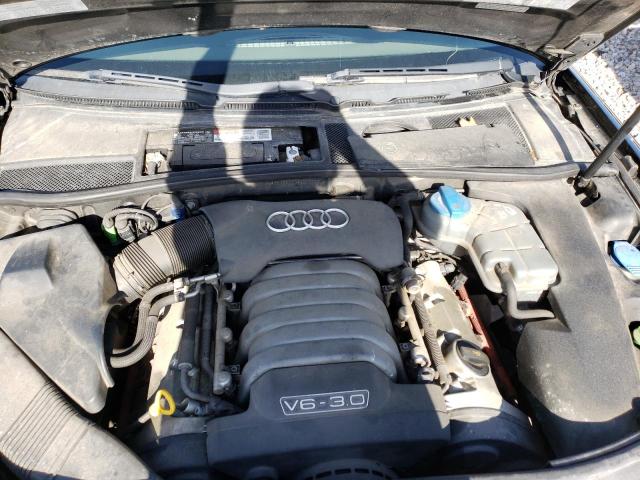 WAULT64B53N055048 - 2003 AUDI A6 3.0 QUATTRO BLACK photo 11