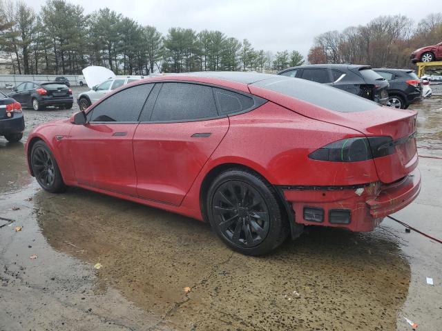 5YJSA1E24GF153482 - 2016 TESLA MODEL S RED photo 2