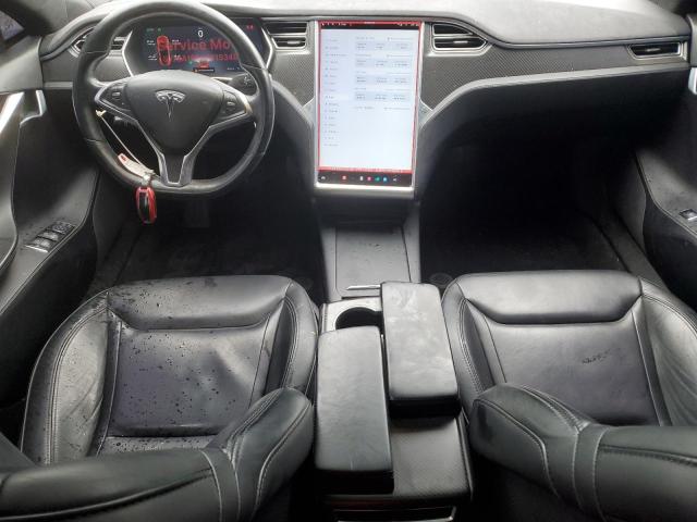 5YJSA1E24GF153482 - 2016 TESLA MODEL S RED photo 8