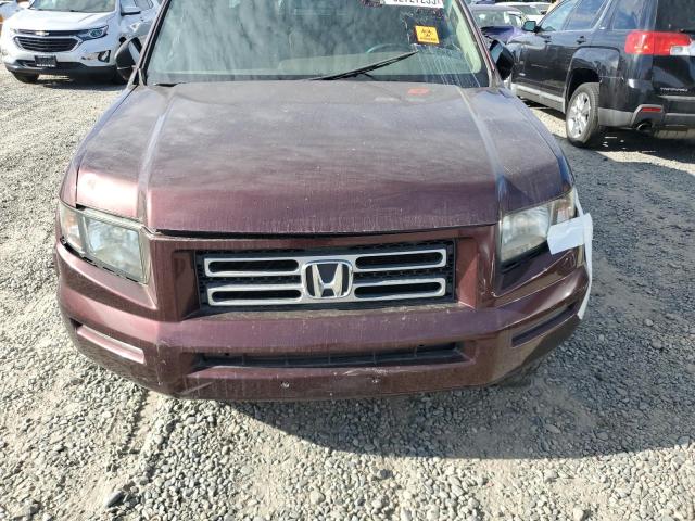 2HJYK16598H524756 - 2008 HONDA RIDGELINE RTL ბურგუნდია ფოტო 11
