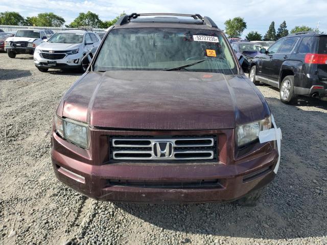 2HJYK16598H524756 - 2008 HONDA RIDGELINE RTL ბურგუნდია ფოტო 5