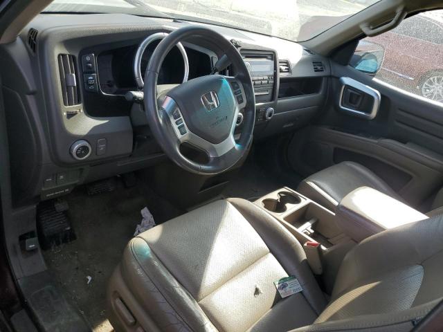 2HJYK16598H524756 - 2008 HONDA RIDGELINE RTL ბურგუნდია ფოტო 8